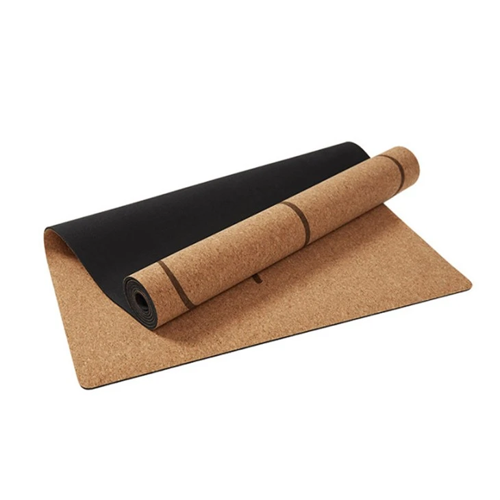 Cork Rubber Yoga Mat