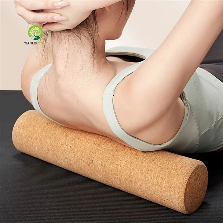 Manufacturer Custom Cork Yoga Roller Set