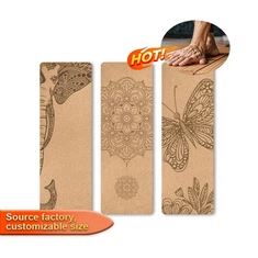 Kork Yogamatta Naturell